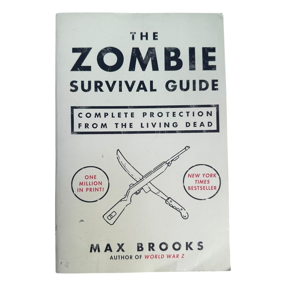 The Zombie Survival Guide Complete Protection From The Living Dead Max Brooks - Picture 1 of 3